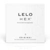 Lelo hex préservatifs box 3 unités sur Univers in Love