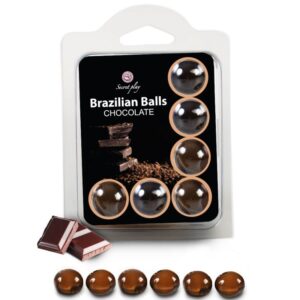 Set 6 boules brésiliennes arôme chocolat sur Univers in love