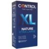 Boîte de 12 préservatifs XL control adapta nature sur Univers in Love