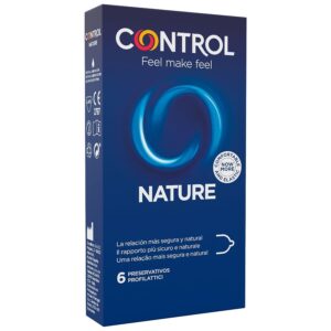 Boîte de 6 préservatifs control adapta nature sur Univers in Love