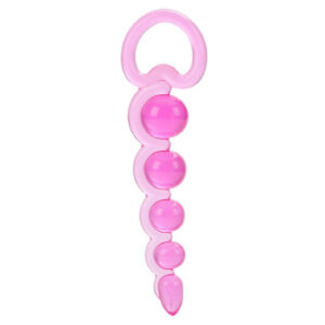 Perles anales en silicone 10 fonctions - rose sur Univers in Love