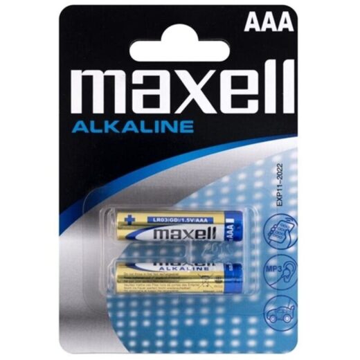 Pack de 2 piles Maxell Alcaline AAA LR03 sur Univers in Love