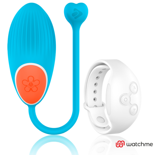 Vibrateur œuf technologie sans fil Watchme bleu/blanc - Wearwatch