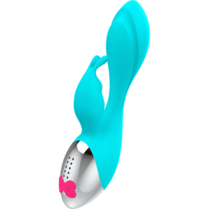HAPPY LOKY MIKI VIBRATEUR & STIMULATEUR TURQUOISE – Image 4