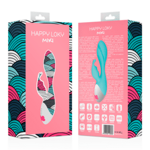 HAPPY LOKY MIKI VIBRATEUR & STIMULATEUR TURQUOISE – Image 8