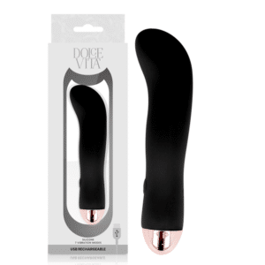 DOLCE VITA TWO VIBRATEUR RECHARGEABLE NOIR 7 VITESSES – Image 5