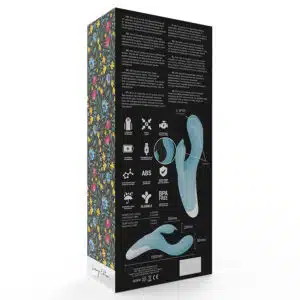MIA DRESDE VIBRATEUR & STIMULATEUR  BLEU TURQUOISE – Image 7