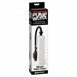PUMP WORX SILICONE POWER PUMP CLEAR – Image 1