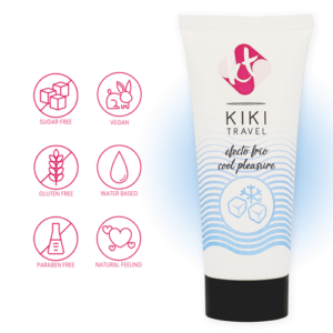 KIKÍ  TRAVEL LUBRIFIANT EFFET REFROIDISSANT 50 ML – Image 4