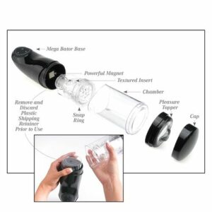 EXTREME TOYZ - MASTURBATEUR MLE USB PDX MEGA BATOR ASS NOIR – Image 6