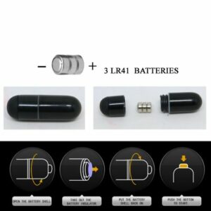 PRETTY LOVE GAINE DE PENIS EN SILICONE AVEC VIBRATION COULEUR BLACK – Image 7