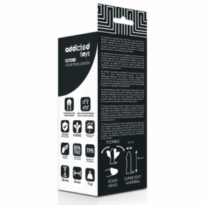 ADDICTED  TOYS  EXTENSION DE PENIS CREUX – Image 5