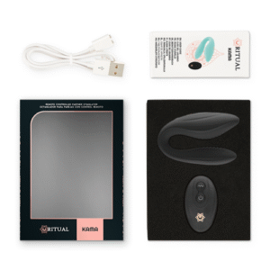 RITHUAL - TÉLÉCOMMANDE KAMA POUR COUPLES AZABACHE NOIR – Image 7