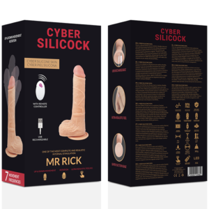 CYBER SILICOCK PENIS MASTER BEN RÉALISTE AVEC TELECOMMANDE À DISTANCE 4 x 20,5 CM – Image 7
