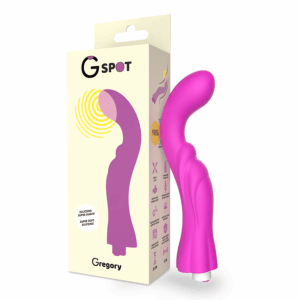 G-SPOT  VIBROMASSEUR EN SILICONE AVEC 10 MODES DE VIBRATIONS  GREGORY  VIOLET – Image 5