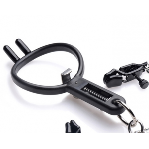 Bâillon et Pinces Tétons Degraded Mouth – Image 4