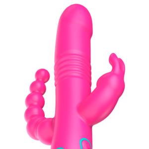 HAPPY LOKY TRIPLE STIMULATION : ANAL, G-SPOT, CLITORIDIEN TECHNOLOGIE SANS FIL COMPATIBLE – Image 4