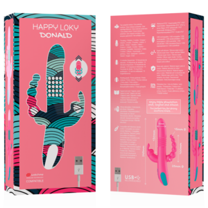 HAPPY LOKY PLUTO LAPIN VIBRATEUR ET ROTATION WATCHME TECHNOLOGIE SANS FIL COMPATIBLE – Image 7