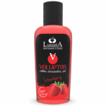Gel stimulant effet réchauffant - fraise crème 100 ml