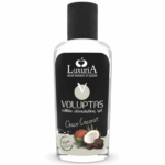 Gel stimulant effet réchauffant - noix de coco et crème 100 ml luxuria voluptas edible