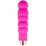 Vibrateur rechargeable dolce vita six rose 10 vitesses