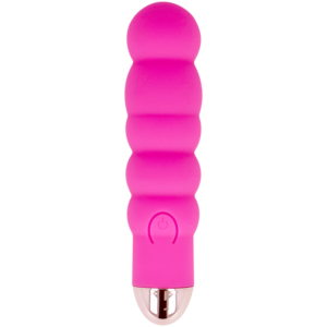 Vibrateur rechargeable dolce vita six rose 10 vitesses