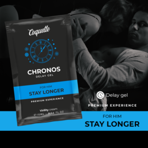 COQUETTE CHIC DESIRE - GEL RETARDANT POCKET CHRONOS POUR LUI 10 ML – Image 3