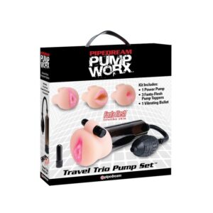 PUMP WORX - POMPE À ONDES STIMULANTES AVEC MASTURBATEUR – Image 3