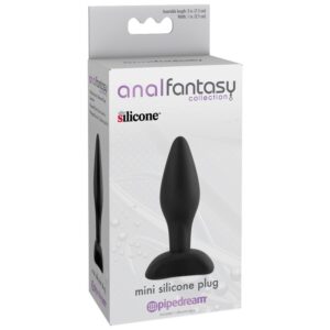 FANTASY - MINI PLUG ANAL EN SILICONE NOIR – Image 3