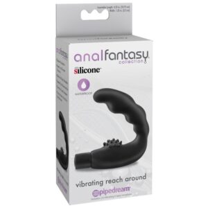 ANAL FANTASY VIBRATING REACH AUTOUR EN SILICONE NOIR – Image 3
