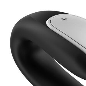 VIBRATEUR SATISFYER DOUBLE FUN PARTENAIRE - NOIR – Image 4