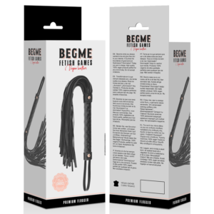 FLOGGER EN CUIR VEGAN BEGME BLACK EDITION – Image 4