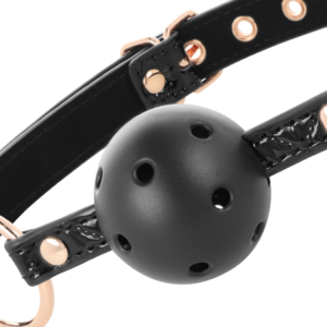 BEGME BLACK EDITION BALL GAG CUIR VEGAN – Image 3