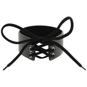 COQUETTE HAND CRAFTED CHOKER VEGAN LEATHER – Image 5