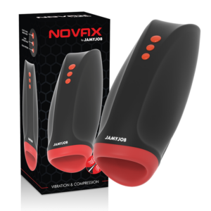 JAMYJOB NOVAX MASTURBATEUR AVEC VIBRATIONS ET COMPRESSIONS – Image 6