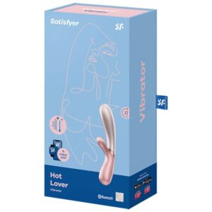 VIBRATEUR SATISFYER HOT LOVER ROSE-BEIGE – Image 4