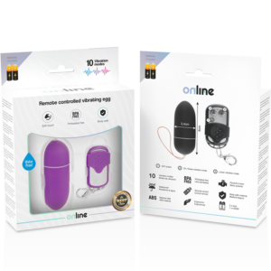 TÉLÉCOMMANDE EN LIGNE VIBRANT OEUF L - VIOLET – Image 5