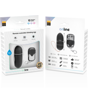 TÉLÉCOMMANDE EN LIGNE OEUF VIBRANT L - NOIR – Image 5