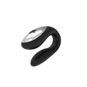BRILLY GLAM WE LOVE VIBRATEUR POUR COUPLES TÉLÉCOMMANDE NOIR – Image 7