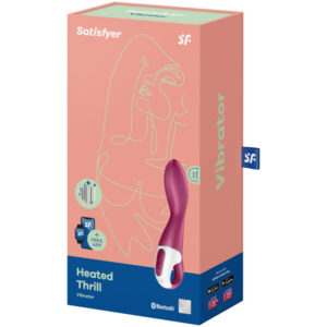 VIBRATEUR CHAUFFANT SATISFYER THRILL POUR POINT G – Image 4
