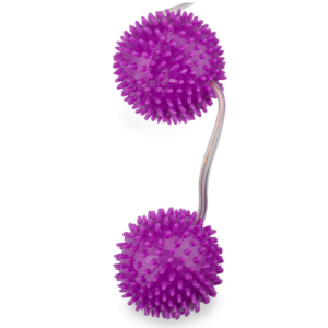 UN PROFOND PLAISIR BOULES SPIKY VIOLET 3,60 CM – Image 3