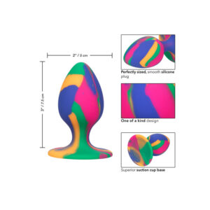 CALEX CHEEKY MEDIUM TIE-DYE PLUG ANAL – Image 3