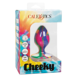 CALEX CHEEKY MEDIUM TIE-DYE PLUG ANAL – Image 4
