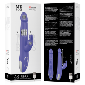 MR BOSS ARTURO VIBRATEUR & ROTATION WATCHME TECHNOLOGIE SANS FIL COMPATIBLE – Image 8