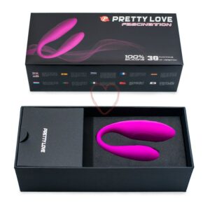 PRETTY LOVE FASCINATION DOUBLES STIMULATION POUR COUPLES LILAS – Image 3