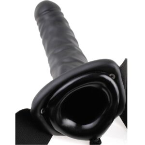 FETISH FANTASY 19 CM CREUX STRAP-ON NOIR – Image 4