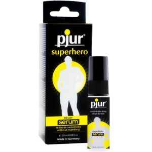 Sérum concentré retardant de Pjur super-héros