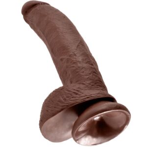 KING COCK  9 BALLE MARRON 23 CM – Image 3