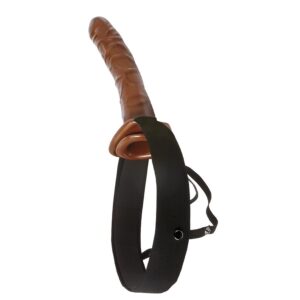 HARNAIS CREUX AJUSTABLE FETISH FANTASY CHOCOLAT 22 CM – Image 4