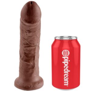 KING COCK -HARNAIS AVEC PÉNIS RÉALISTE COULEUR MARRON 4,6 x 20.3 CM – Image 5